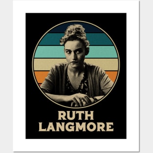 retro Ruth Langmore Posters and Art